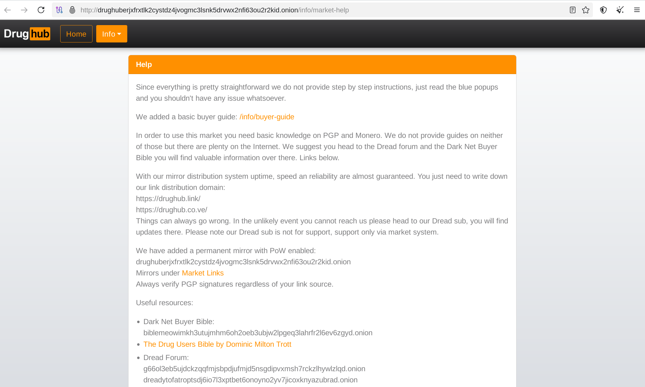 DrugHub automated support verification